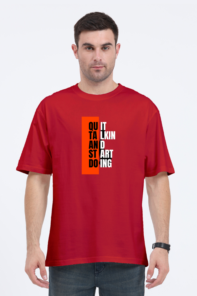 Motivation Vibes Oversized T-Shirt
