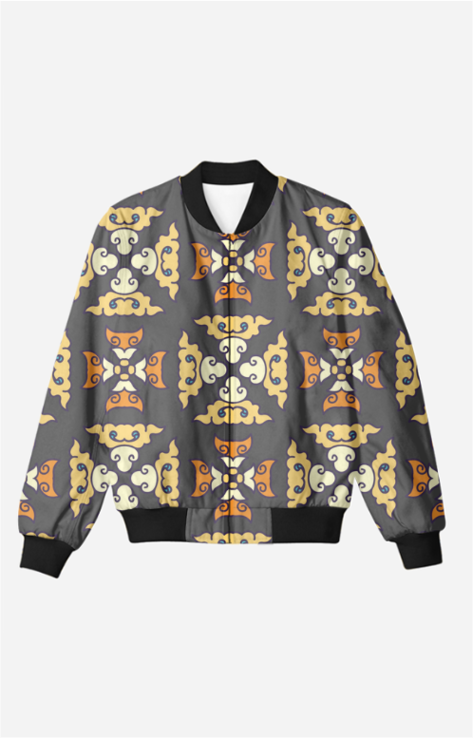 Floral Design - Bomber Jacket