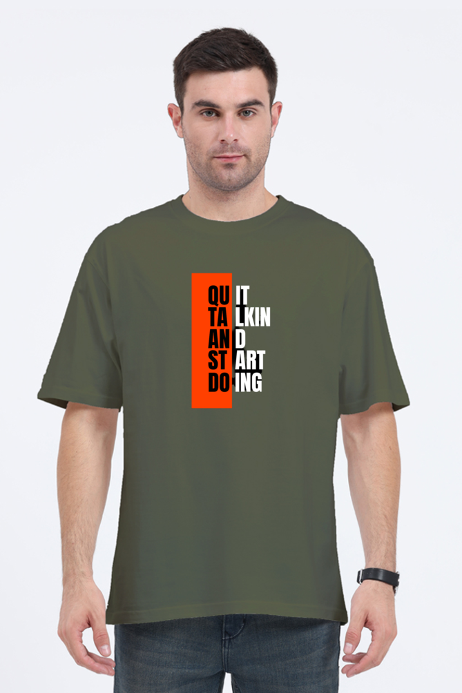 Motivation Vibes Oversized T-Shirt