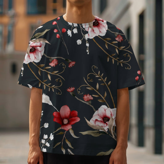 Floral Oversized t shirt